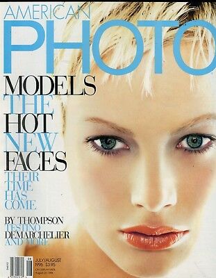 American Photo Magazine Models Hot New Faces July 1996 012918lm-ep