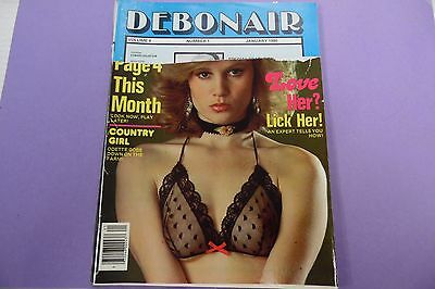 Debonair Magazine Country Girls January 1980 Readers Copy 080416lm-ep