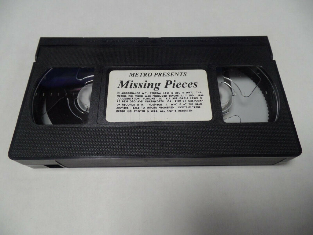 Missing Pieces Metro Video Adult VHS 052819AMP2