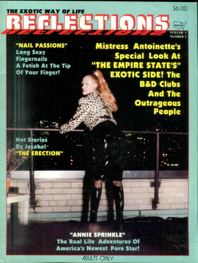 Reflections Annie Sprinkle / Mistress Antoinette vol.3 #5 1981 031619lm-ep