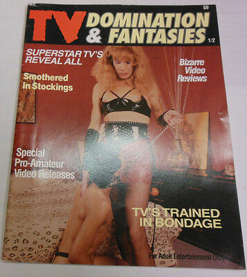 TV Domination & Fantasies Magazine Bizarre Video Reviews 1/2 112913REP