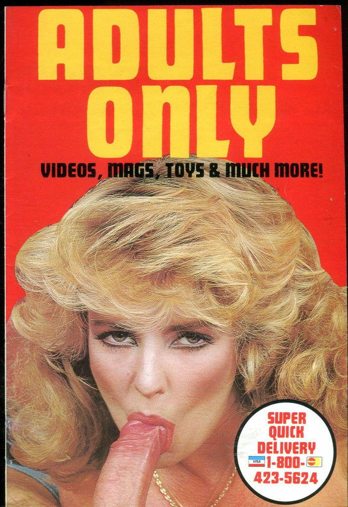 Adults Only Catalog Videos, Mags, Toys & Much More! 1990's 100719lm-ep