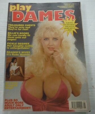Play Dames Busty Adult Magazine Rocky Mountains #125 1992 100815lm-ep