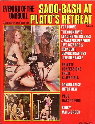 Evening Of The Unusual Sado-Bash At Plato's Retreat Fetish Magazine 042618lm-ep - Used