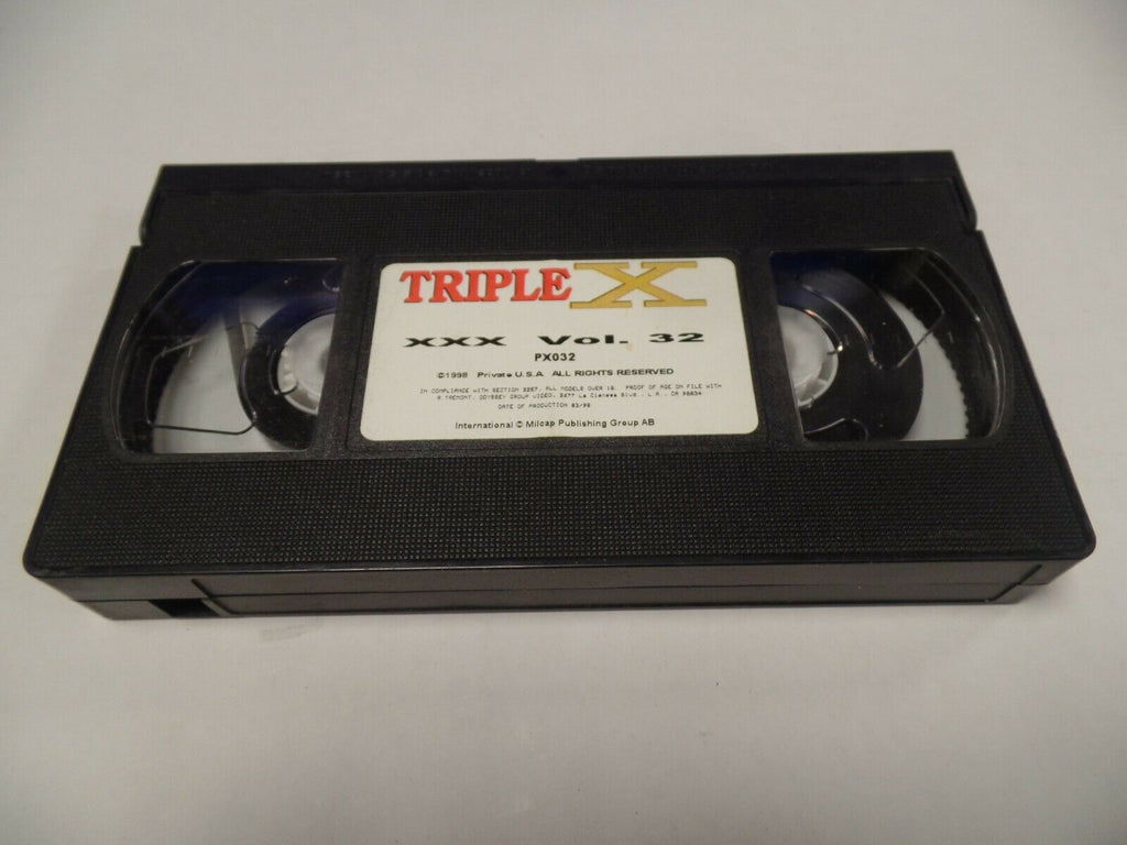 Triple X Vol 3 1998 XXX Private USA Adult VHS 030119AMP3