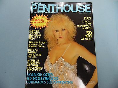 English Penthouse Magazine Mischievous Marilyn vol.19 #10 1984 060316lm-ep - New