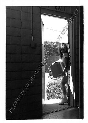 Adult 1990s B&W Photo 5x7 Bondage MILF Ashley Renee Ready to Be Dominated 163SB