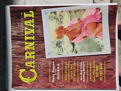 CARNIVAL-VINTAGE JULY 1963-ADULT BUSTY MAGAZINE