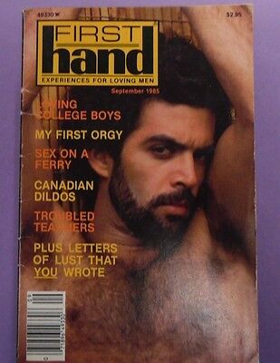 First Hand Gay Digest My First Orgy September 1985 030817lm-ep