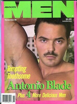 Advocate Men Gay Magazine Antonio Blade November 1990 110817lm-ep3 - New