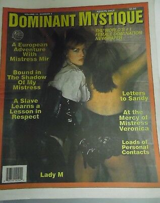 Dominant Mystique Fetish Newspaper Lady M vol.23 #4 2002 060918lm-ep2