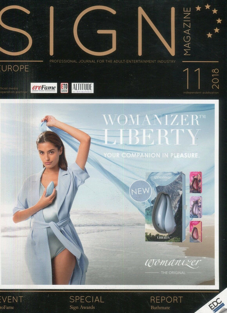 Sign Adult Entertainment Industry Magazine November 2018 121818lm-ep