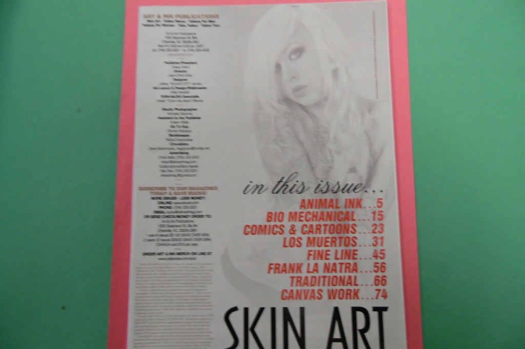 Skin Art Magazine Canvas Work vol.18 2010 112816lm-ep