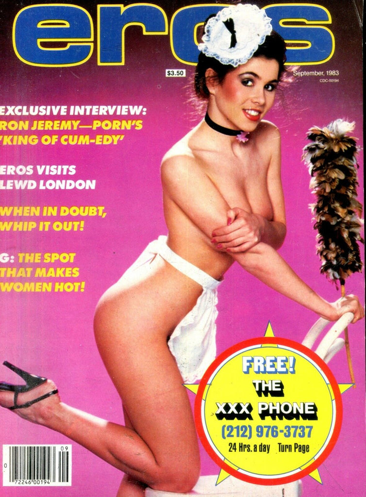 Eros Magazine G Spot Sex / Ron Jeremy Interview September 1983 120518lm-ep