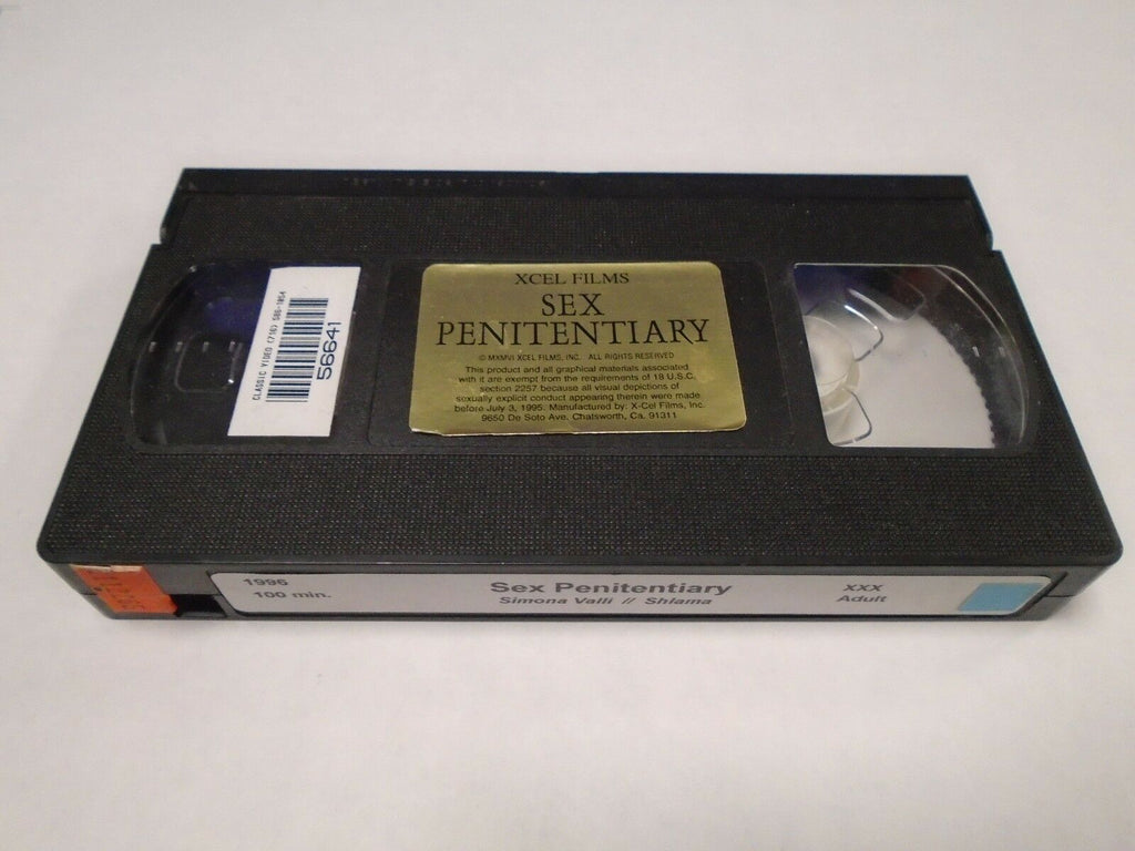 Sex Penitentiary Simona Valli Shlama 1996 100min Adult VHS 011619AMP2