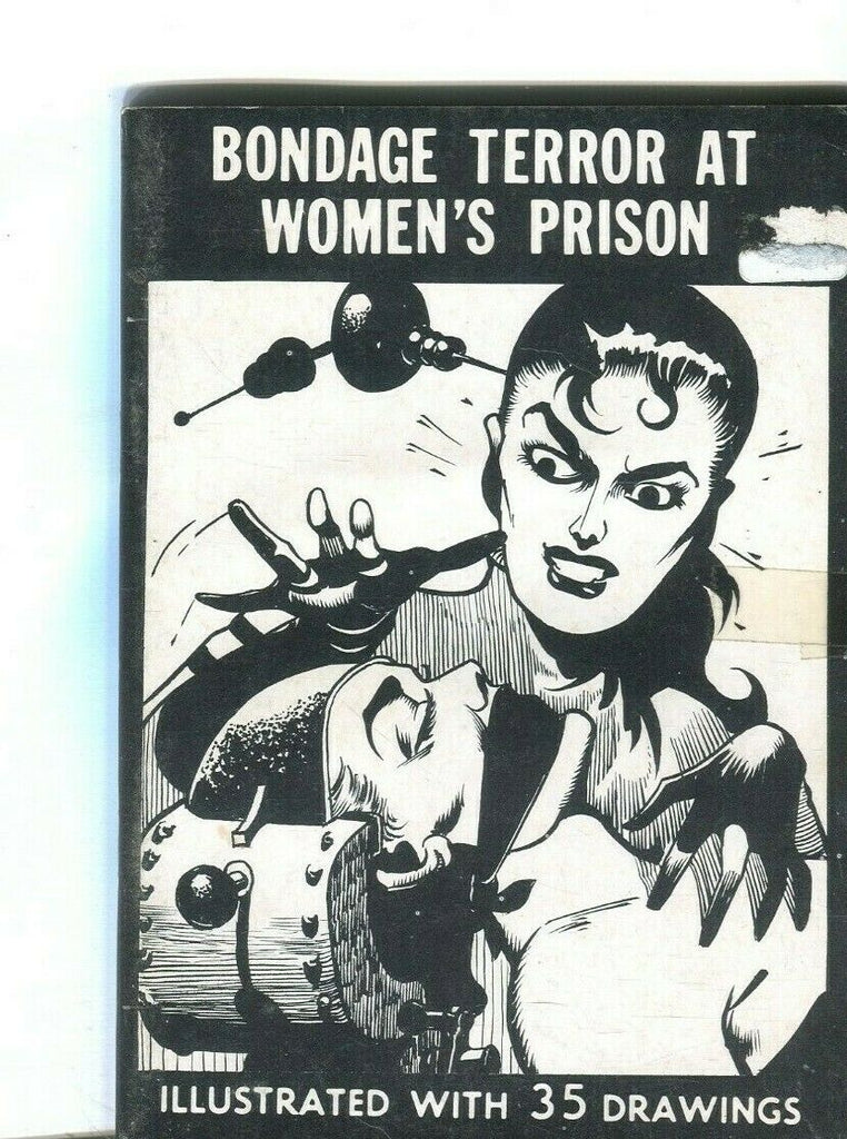 Bondage Terror Bondage Terror At Women's Prison Illustrated Digest 1960's 080719lm-ep - Used