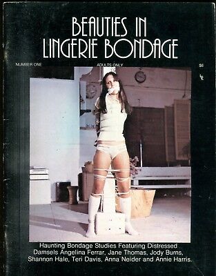 Beauties In Lingerie Bondage Magazine Jane Thomas #1 1979 042518lm-ep2 - Used