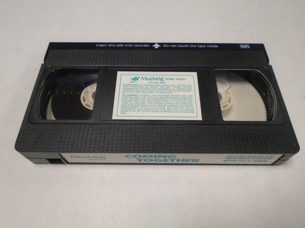 Coming Together Mustang Home Video Gay Male Adult VHS 081919AMP