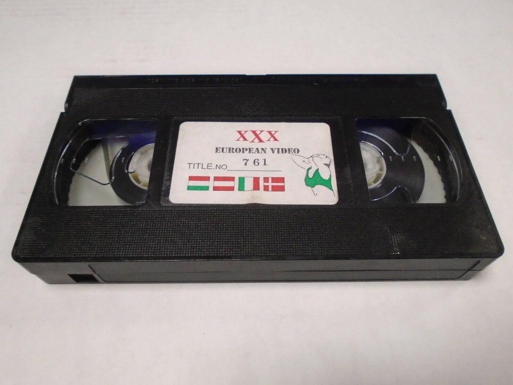 European Video 761 Horniest XXX Models European Vintage Adult VHS 011519AMP2