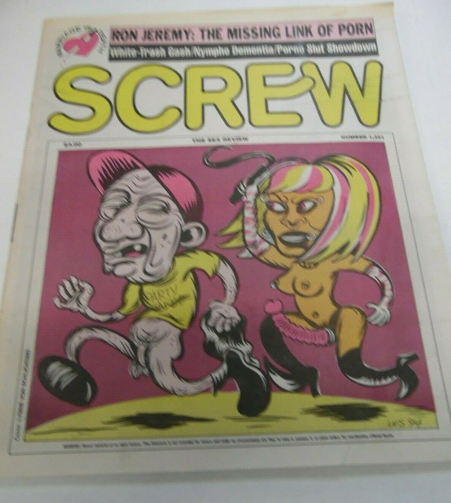 Screw Newspaper Ron Jeremy Missing Link Of Porn #1331 1994 120619lm-ep2