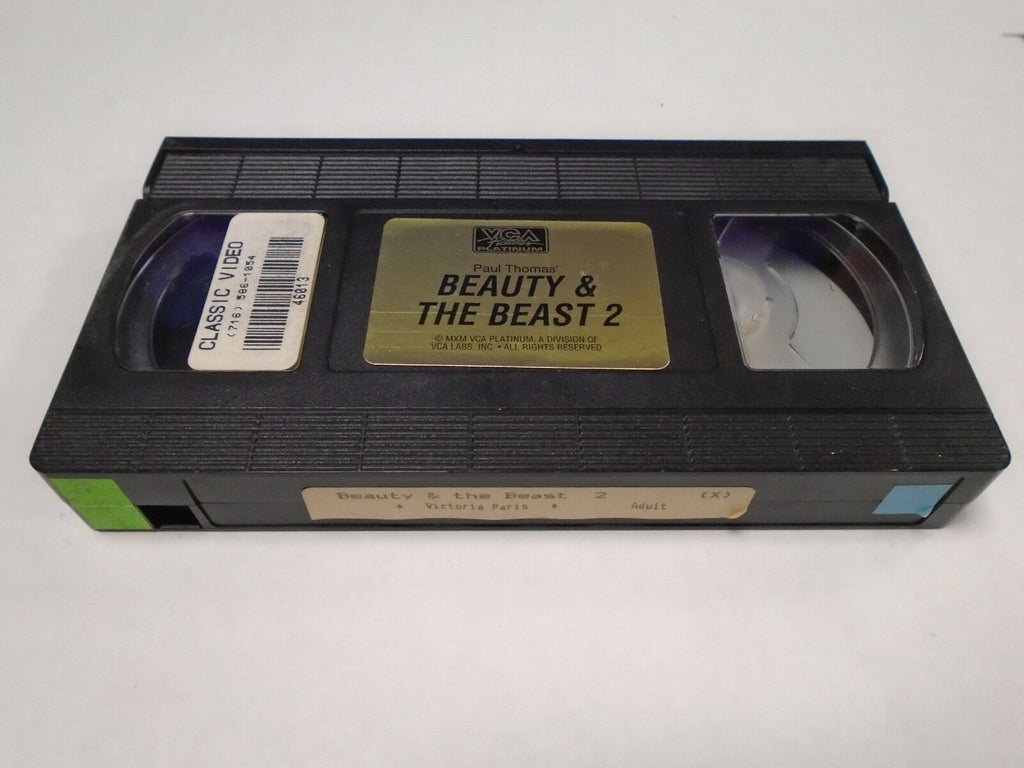 Beauty & the Beast 2 Victoria Paris VCA Platinum Adult VHS 011119AMP3