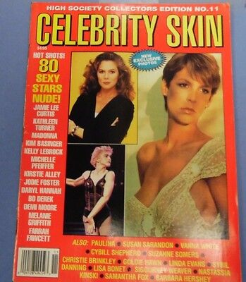 Celebrity Skin Magazine Jamie Lee Curtis #11 1990 061217lm-ep