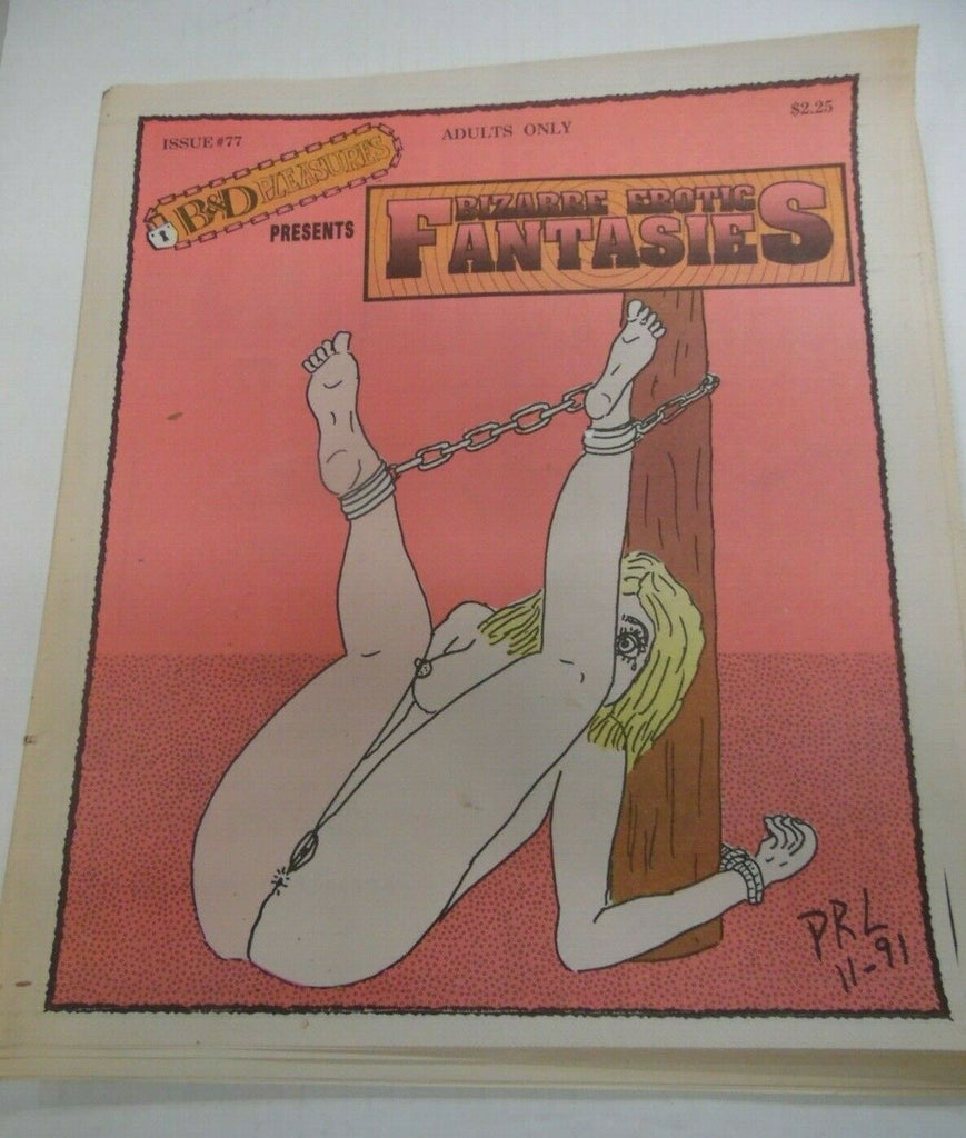 Bizarre Erotic Fantasies Newspaper Lashes #77 1992 121719lm-ep