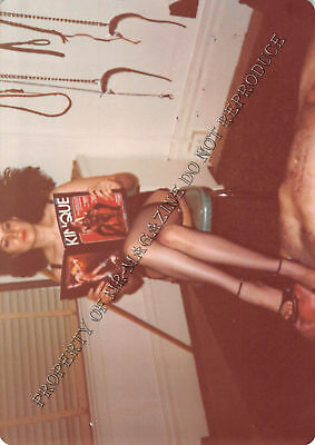 Adult 1970s Photo 3.5x5 Bondage Beautiful Dominatrix Posing Ready to Play 247HS