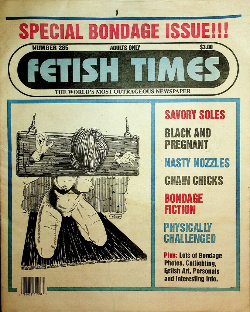 Fetish Times Newspaper Special Bondage Issue! #285 1998 022820lm-ep