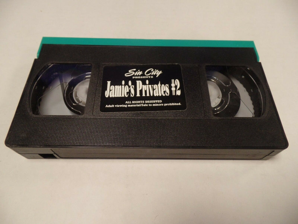 Jamie's Privates #2 Sin City Adult VHS 052119AMP2