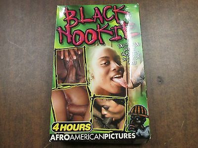 Black Nookie Afro American Pictures Ebony VG Adult VHS CLEARANCE 080415amp2