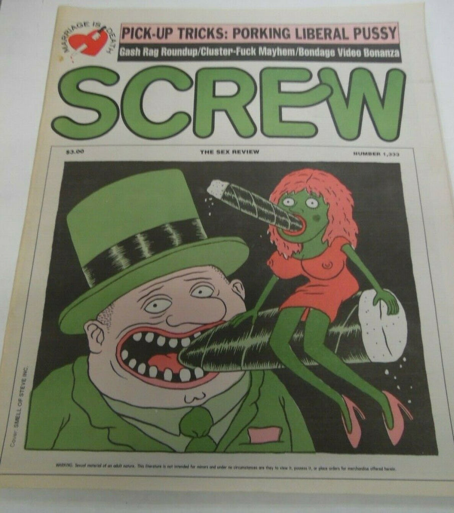 Screw Newspaper Porking Liberal Pussy #1333 September 19, 1994 120619lm-ep2