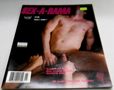 Sex-A-Rama Gay Adult Magazine Vol.1 #1 1995 nm 123113lm-ep