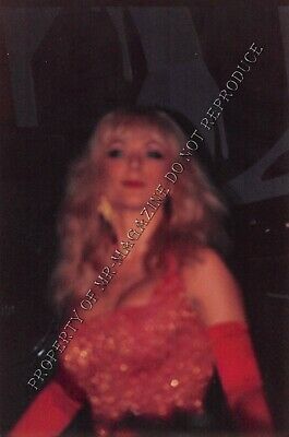 Nina Hartley Candid Original 4x6 Photo 1990s Performing at Live Show 359ig