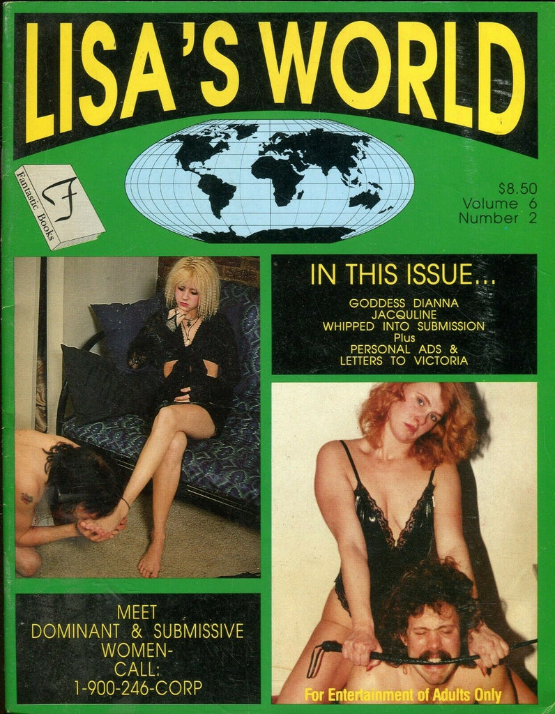 Lisa's World Fetish Magazine Goddess Dianna vol.6 #2 1991 071719lm-ep