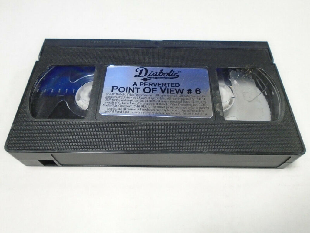 A Perverted Poinf of View #6 Diabolic Video 2002 Adult VHS 041819AMP3