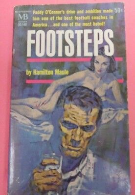 Footsteps Adult Novel by Hamilton Maule 1962 102213lm-epa