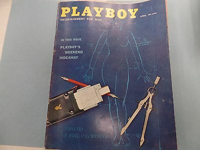 Playboy Adult Magazine Weekend Hideaway April 1959 043016lm-ep