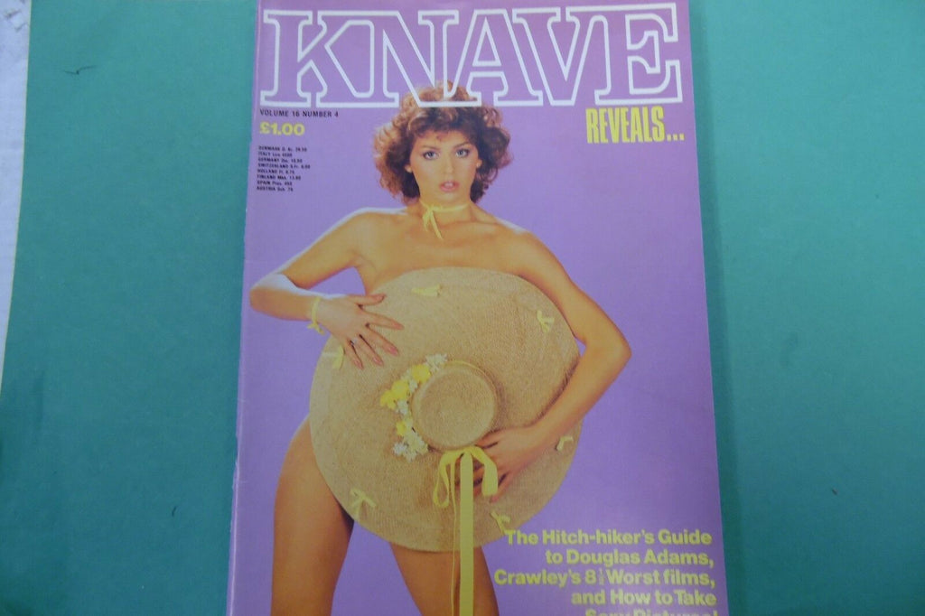 Knave Busty Magazine Olivia vol.16 #4 1984 102516lm-ep2