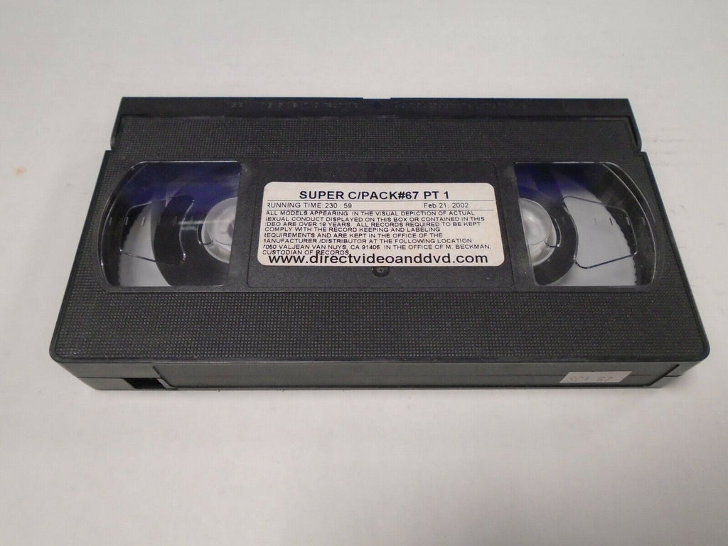 Super C/Pack #67 pt 1 Direct Video Adult VHS 022819AMP