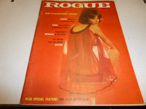 Rogue Busty Adult Vintage Magazine "Special Feature : The J.f.k. Myth: R.i.p." Vol.123 #5 June 1967 Cheesecake