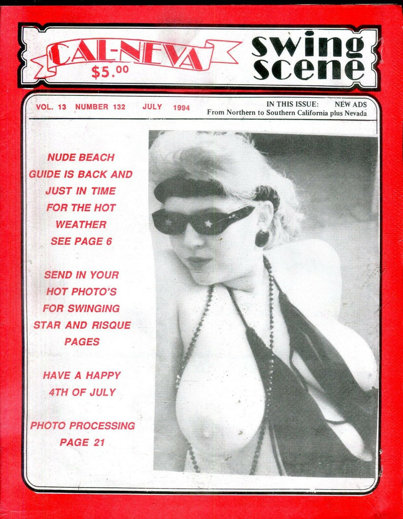 Cal-Neva Swing Scene Contacts Nude Beach Guide July 1994 112618lm-ep