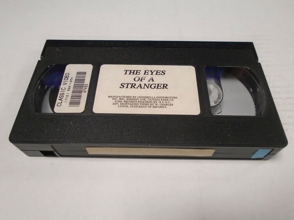 The Eyes of a Stranger Sasha Adult VHS 022519AMP3