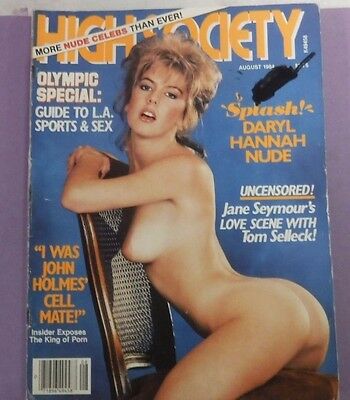 High Society Magazine Daryl Hannah Nude August 1984 030913lm-epa