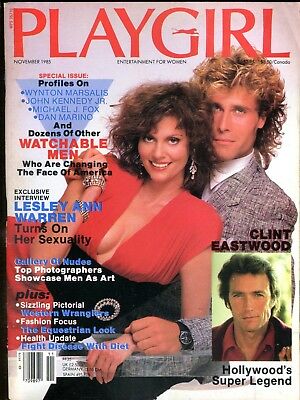 Playgirl Magazine Clint Eastwood November 1985 121017lm-ep