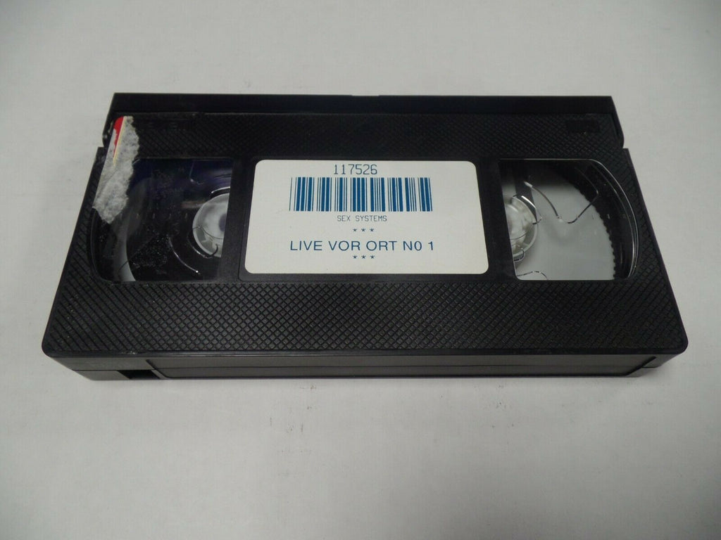 Live Vor Ort #1 Sex Systems Adult VHS 051719AMP2