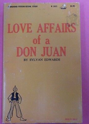 Love Affairs Of A Don Juan Novel by Sylvan Edwards 1970 102313lm-epa2