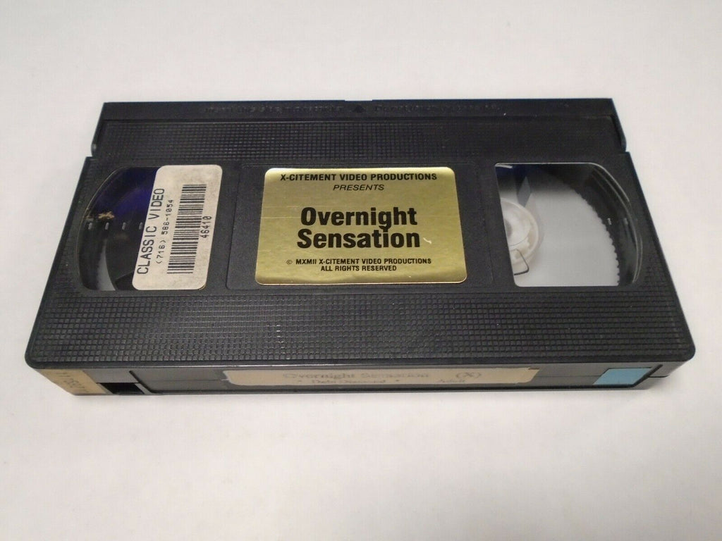Overnight Sensation Debi Diamond X-Citement Video Adult VHS 050819AMP2