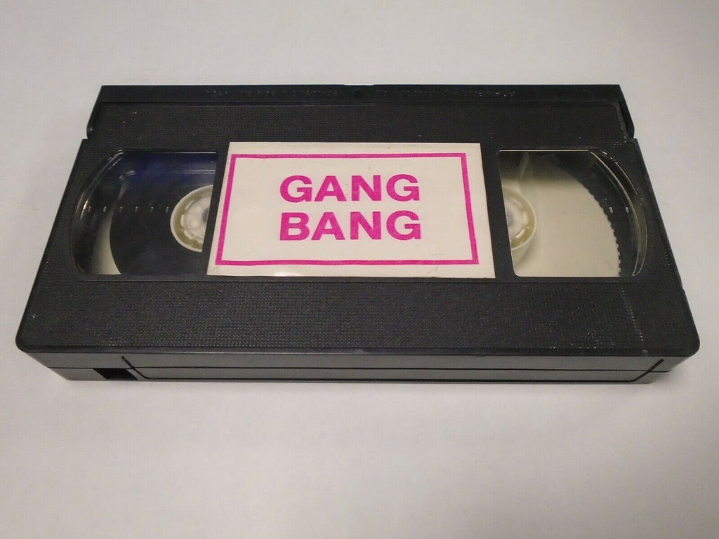 Gang Bang Vintage Adult VHS 051019AMP2