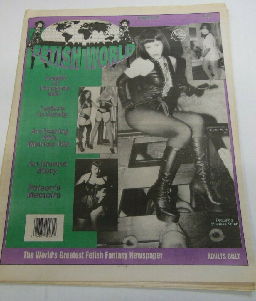 Fetish World Newspaper Mistress Dea #96 1998 122419lm-ep